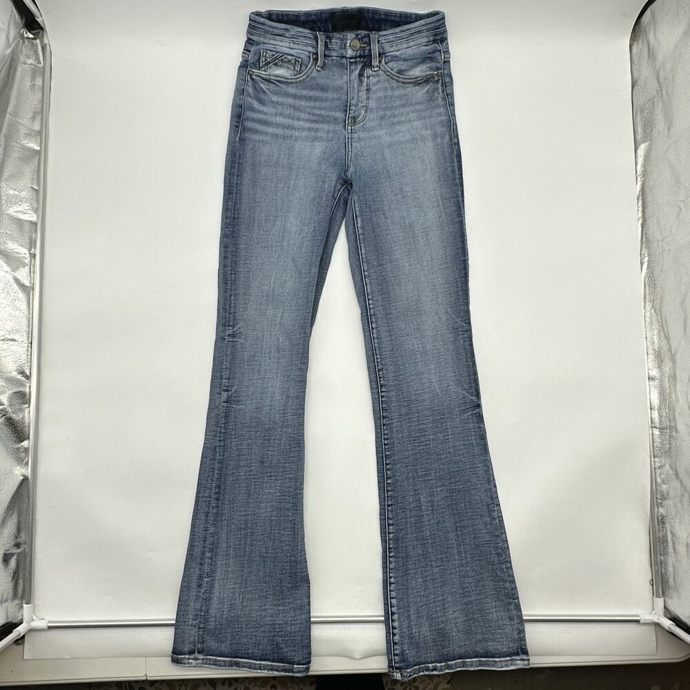 Buckle Black Fit No 75 Bootcut Women's Size 25x34 Medium Wash Stretch Blue Jeans